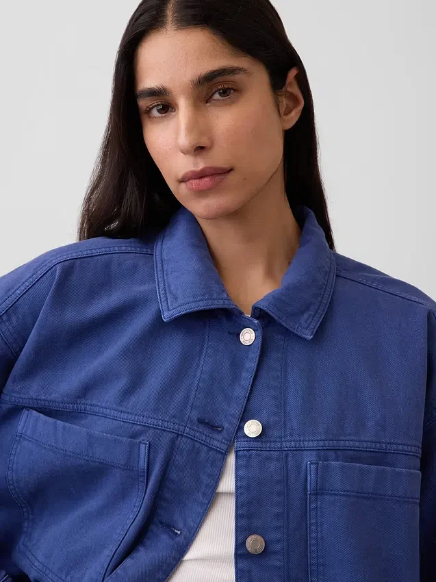 Giacca-camicia oversize