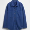 Giacca-camicia oversize