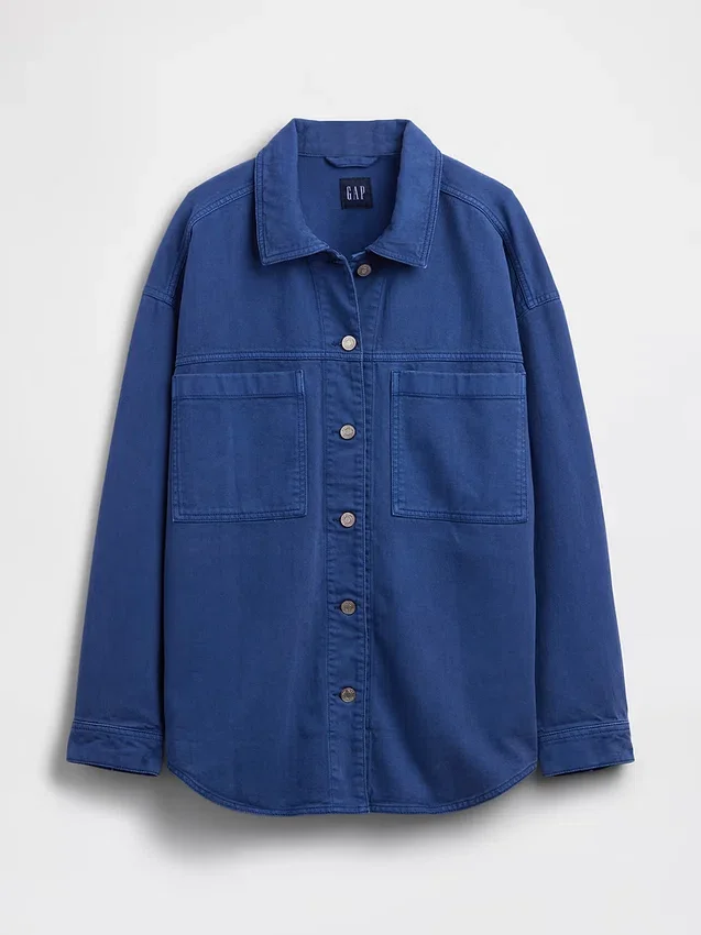 Giacca-camicia oversize