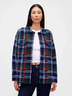 Giacca-camicia oversize CashSoft