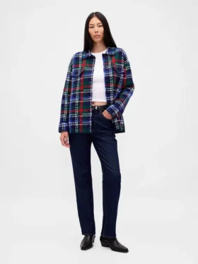 Giacca-camicia oversize CashSoft