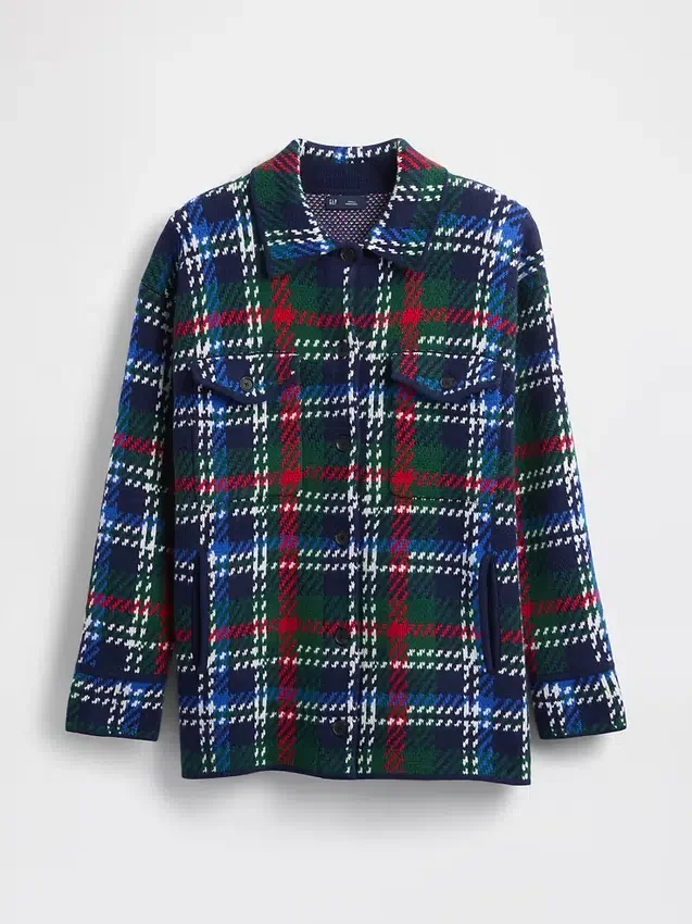 Giacca-camicia oversize CashSoft