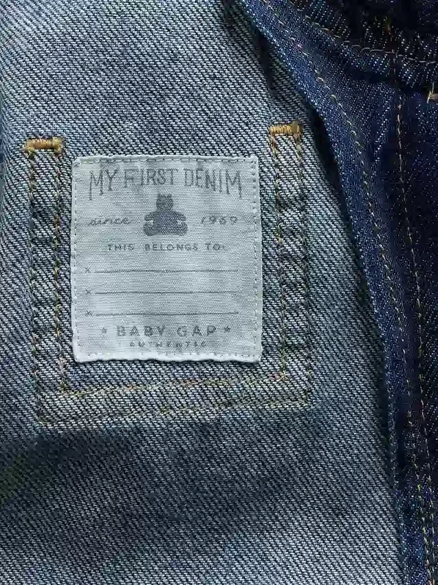 Giacca con cappuccio in denim ultrasoft per neonati