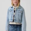 Giacca corta in denim per bambini