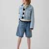 Giacca corta in denim per bambini