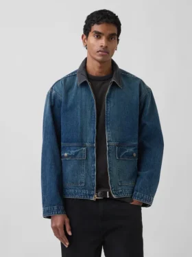 Giacca da lavoro in denim