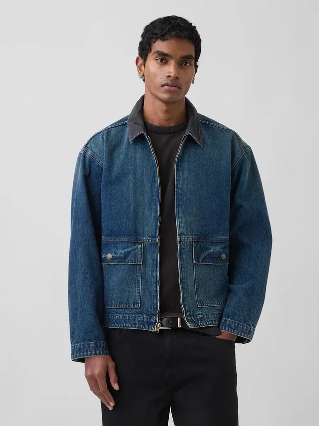 Giacca da lavoro in denim