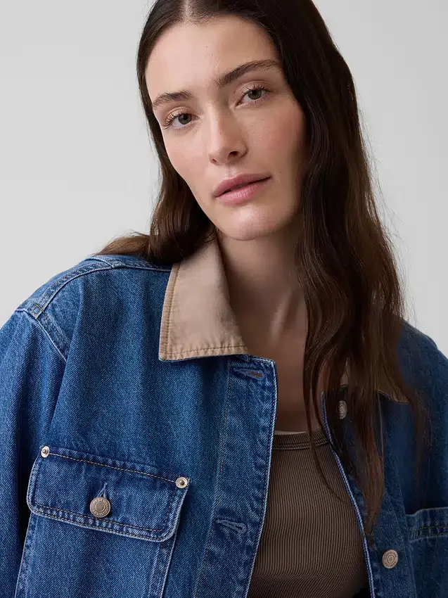 Giacca da lavoro in denim
