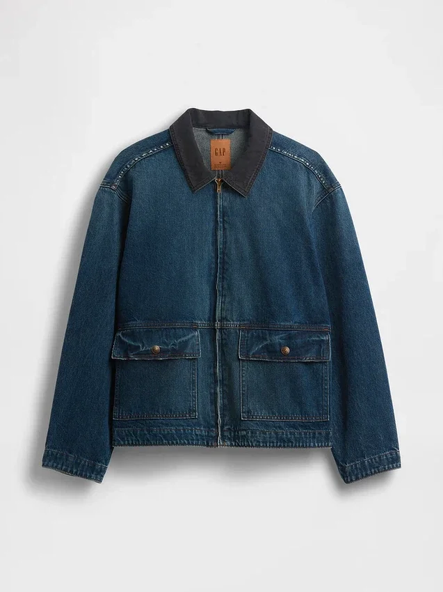 Giacca da lavoro in denim