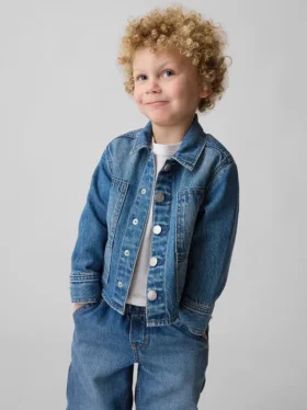Giacca da lavoro in denim per neonato & bebè
