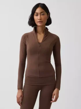 Giacca GapFit Smooth con cerniera