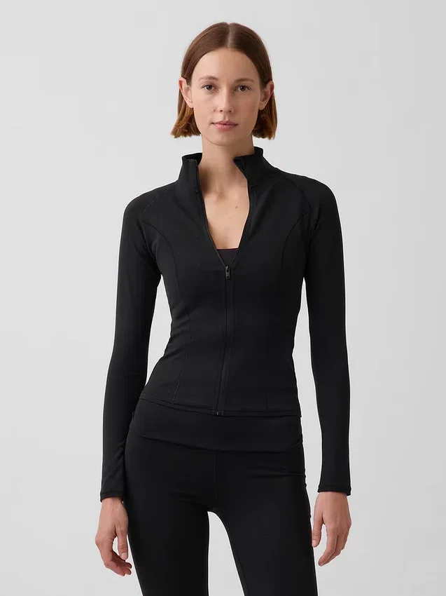 Giacca GapFit Smooth con cerniera