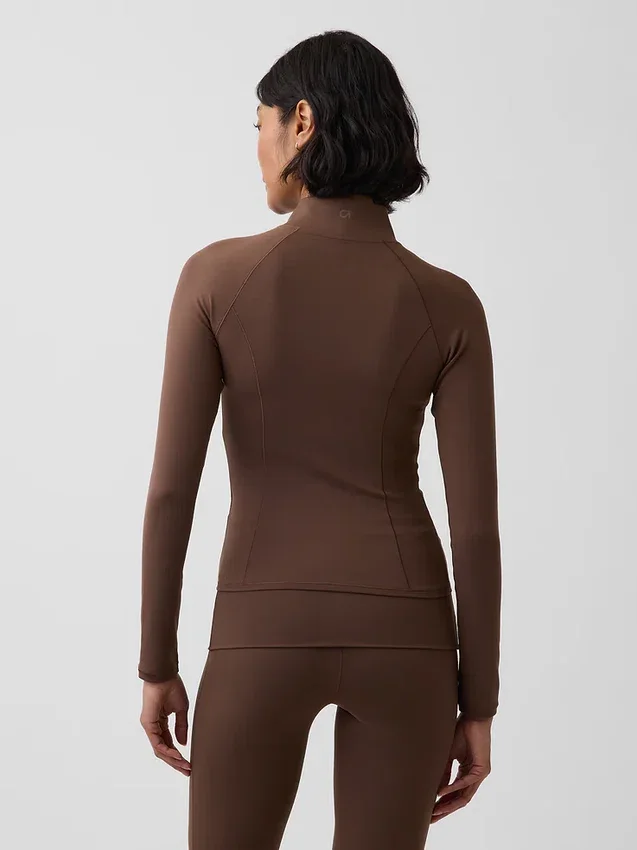 Giacca GapFit Smooth con cerniera