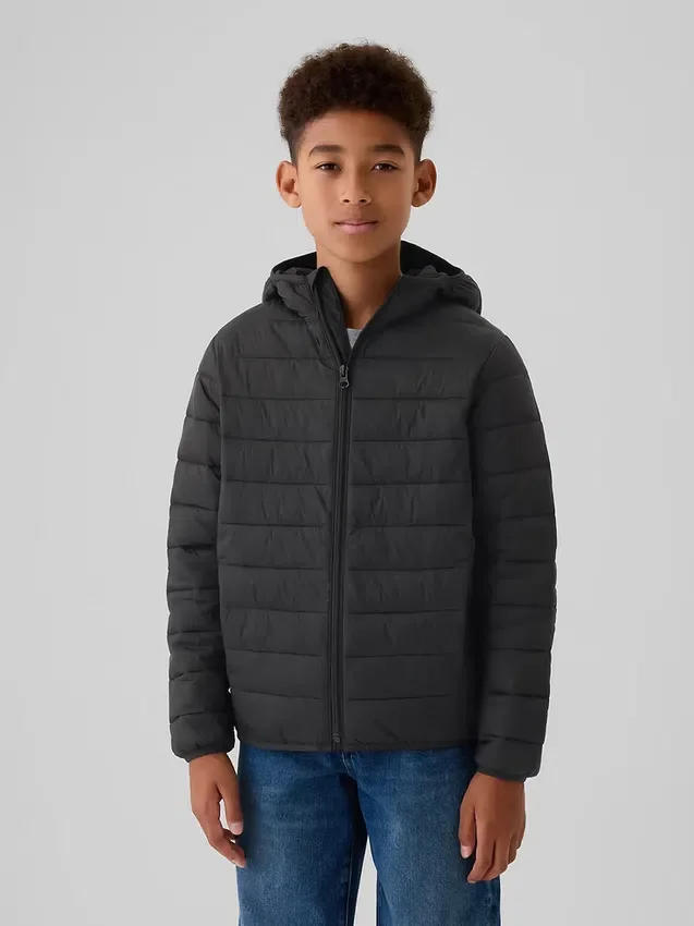 Giacca imbottita leggera in Primaloft® riciclato per bambini