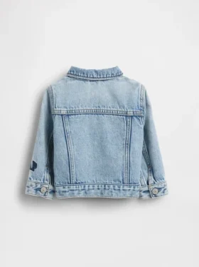 Giacca in denim “Baby Winnie the Pooh Icon”