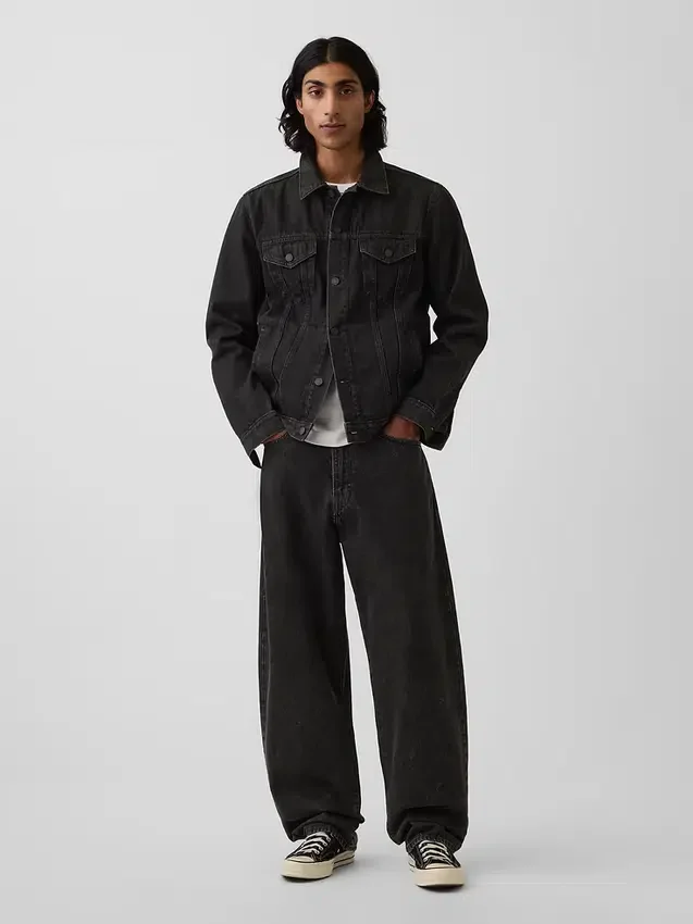Giacca in denim classica per adulti