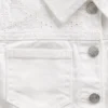 Giacca in denim con occhielli per neonato & bebè