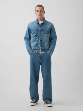 Giacca in denim Icon dal taglio morbido