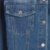 Giacca in denim lunga e sagomata