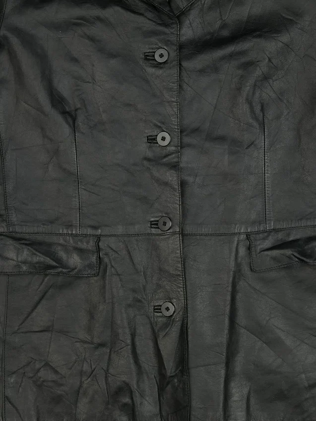 Giacca in pelle da donna Gapvintage anni '90 - L