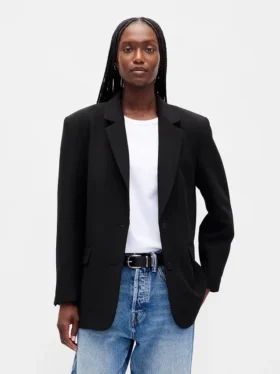 Giacca oversize bistretch