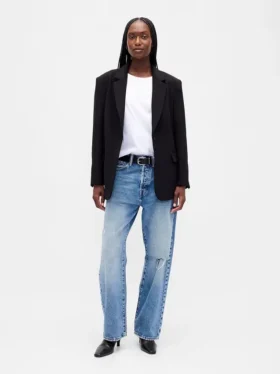 Giacca oversize bistretch