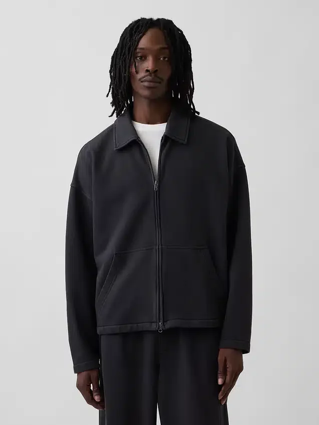 Giacca oversize con zip per adulti