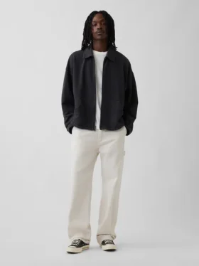 Giacca oversize con zip per adulti