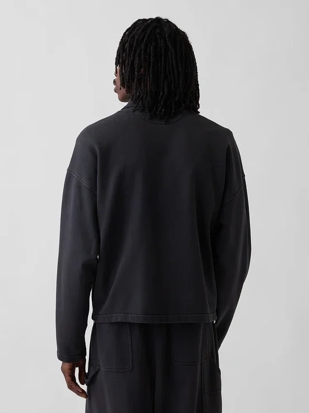 Giacca oversize con zip per adulti