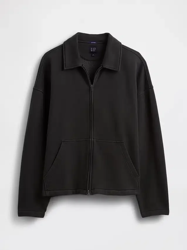 Giacca oversize con zip per adulti