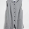 Gilet a collo alto