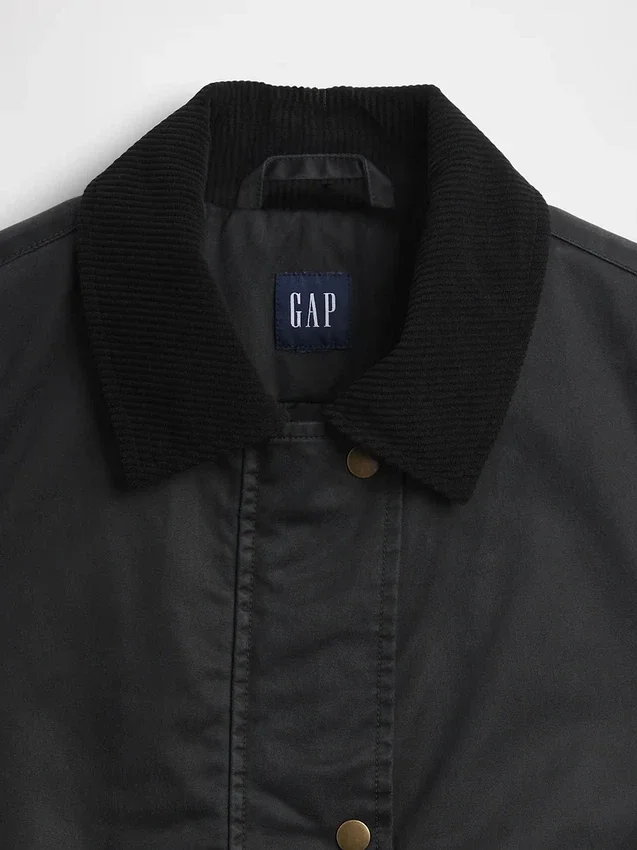 Gilet da fienile in tela cerata