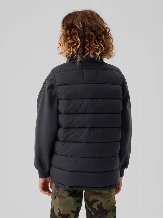 Gilet imbottito leggero riciclato per bambini