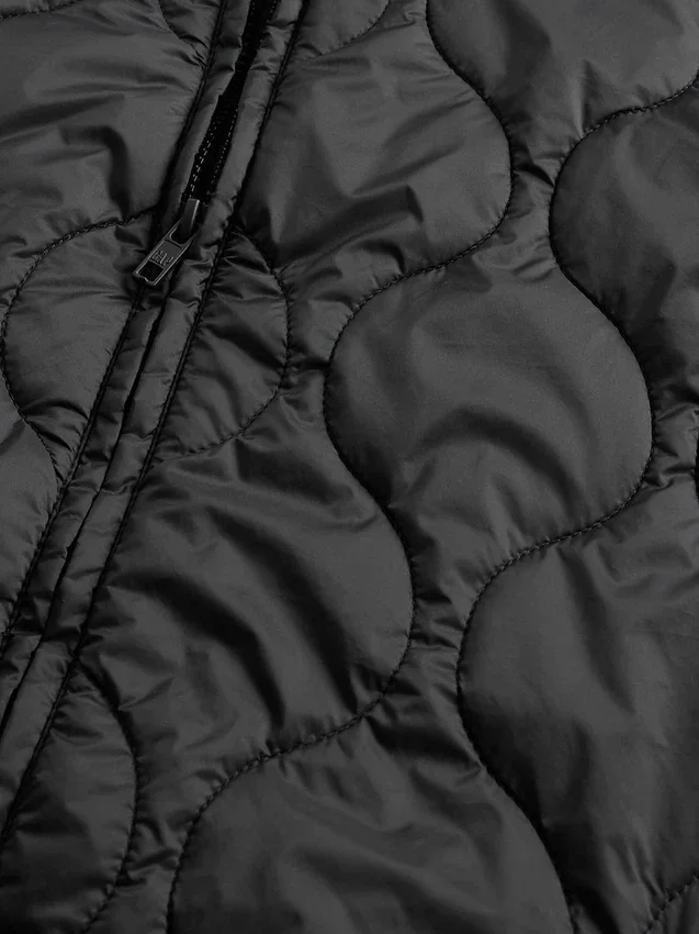 Gilet imbottito trapuntato leggero riciclato