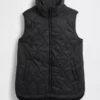 Gilet imbottito trapuntato leggero riciclato