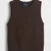 Gilet in maglia 100% cotone