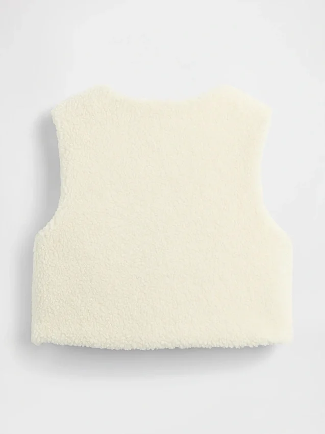 Gilet in sherpa per neonato & bebè
