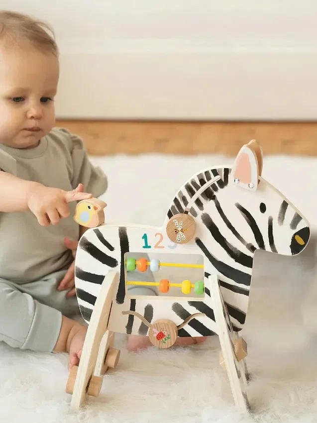 Giocattolo educativo Safari Zebra