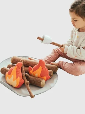 Giocattolo per bambini piccoli “Focolaio da campeggio e s’mores”