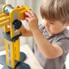 Giocattolo "Piccolo Costruttore" - Gru gialla per bambini piccoli