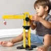 Giocattolo "Piccolo Costruttore" - Gru gialla per bambini piccoli