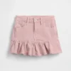 Gonna a balze in denim per bambini