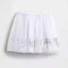 Gonna con cuore in tulle e paillettes per neonato & bebè