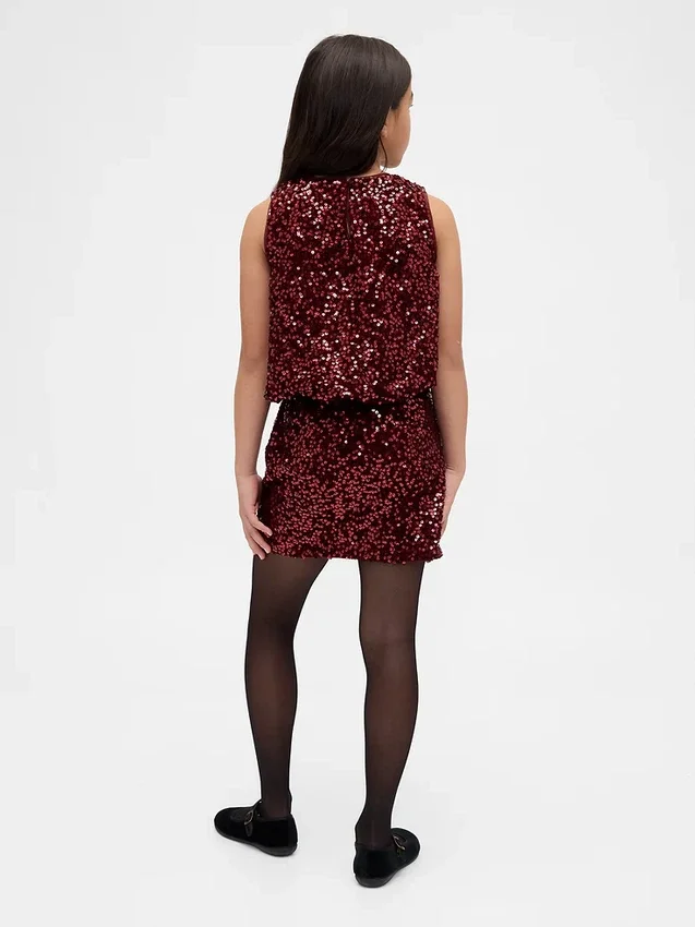 Gonna con paillettes per bambini