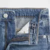 Gonna in denim a vita alta per bambini