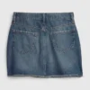 Gonna in denim a vita alta per bambini