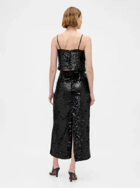 Gonna lunga con paillettes