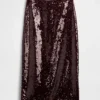 Gonna lunga con paillettes