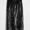 Gonna lunga con paillettes