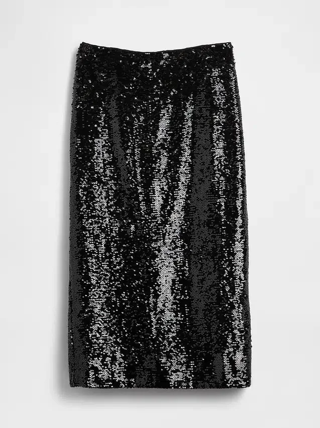 Gonna lunga con paillettes